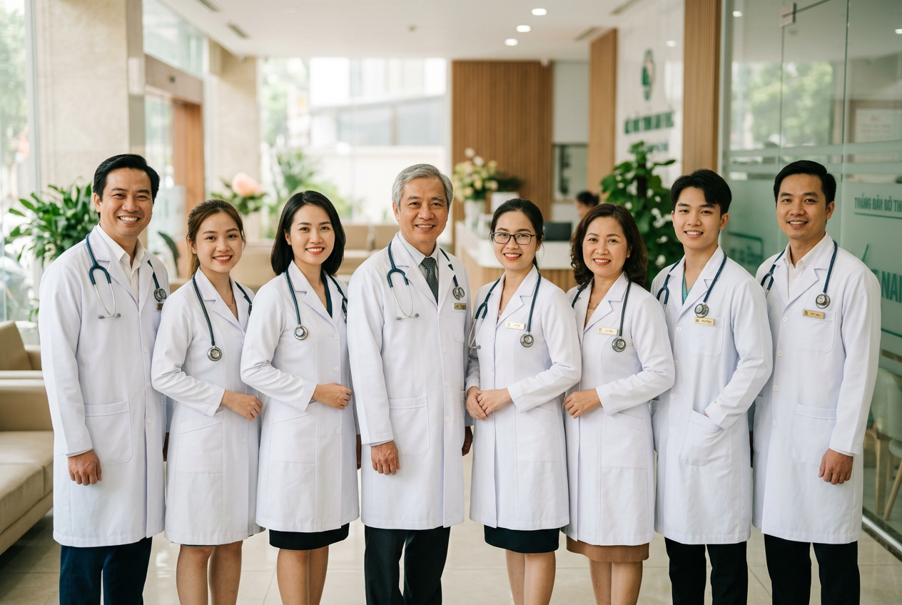 Đội ngũ bác sỹ chuyên gia